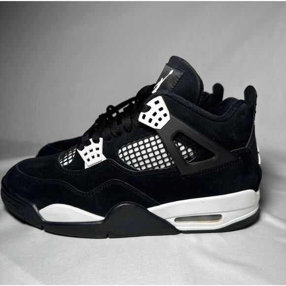Size 8 - Nike Air Jordan 4 Retro White Thunder Men\'s Shoes Ships Now main image 6